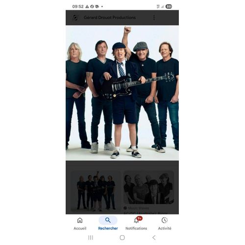 2 Billets Acdc 9 Aout