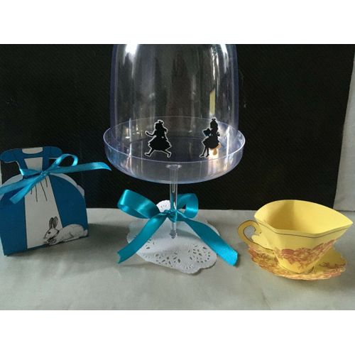 Alice Au Pays Des Merveilles : Presentoir À Petits Gâteaux,Verrines,Cookies Etc