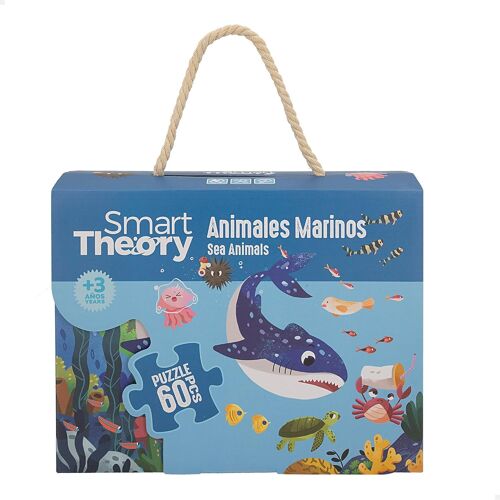 KAL-- Cb Puzzle Animaux Marine 60 Pièces, 49735