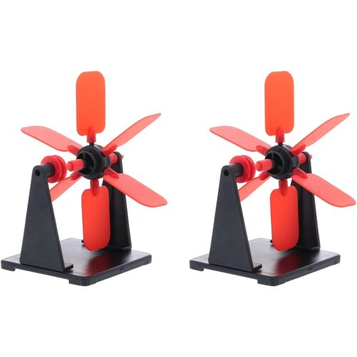 KAL-2 Jeux De Matériaux Pour Le Montage De La Roue À Eau, Kit De Modélisation Scientifique, Petit Générateur, En Plastique, Outil En Plastique, Puzzle, Modèle Roue À Eau, Jouet Éducatif Sur Roues
