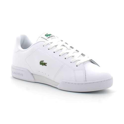 Lacoste Basket En Cuir Carnaby Set Blanc