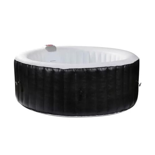 SUNSPA Spa Gonflable 4 personnes rond - Pret en 5 minutes - Couverture et filtre inclus