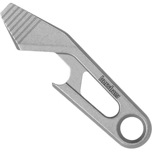 Subzonal-Décapsuleur Porte-Clés Recap - Outil Multifonction Gris Avec Décapsuleur, Levier Et Embout De Tournevis À Tête Plate - Convient Pour Porte-Clés, Taille D'une Clé De Maison