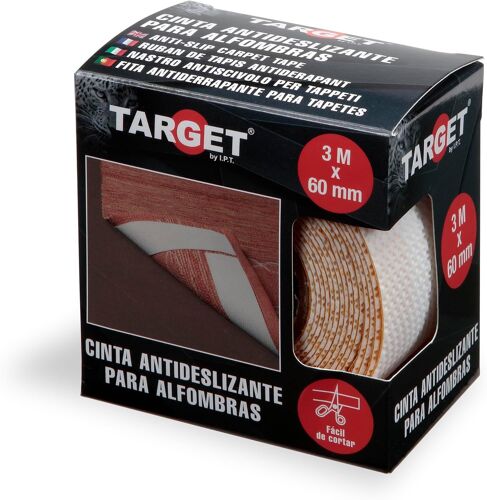 KAL-- Ruban Antidérapant Pour Tapis - 3 M X 60 Mm | Pour Tout Type De Surfaces