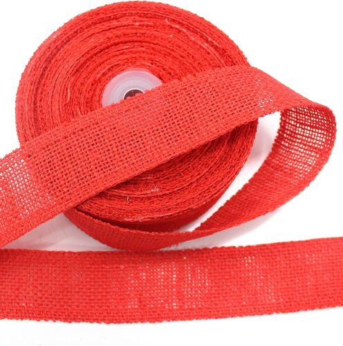 KAL-Ruban En Jute Et Lin - Ruban Décoratif En Jute Naturel - Protection Contre Le Gel - Durable - Cadeau D'Emballage Cadeau - Bricolage De Noël