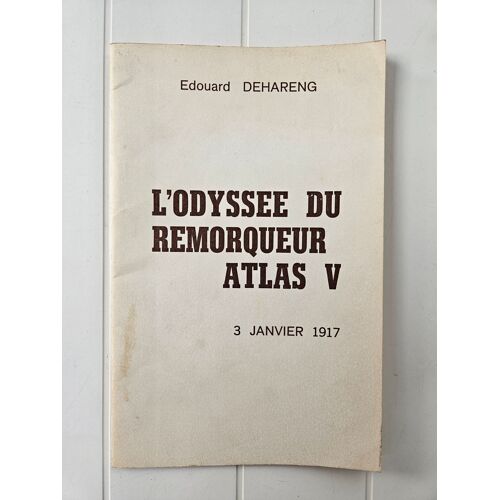 L'Odyssée Du Remorqueur Atlas V : 3 Janvier 1917