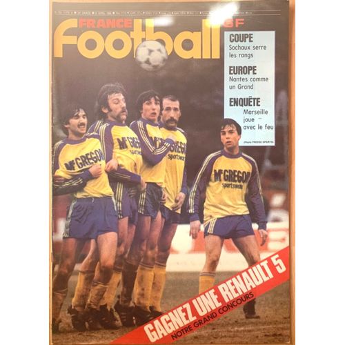 France Football 15th April 1980