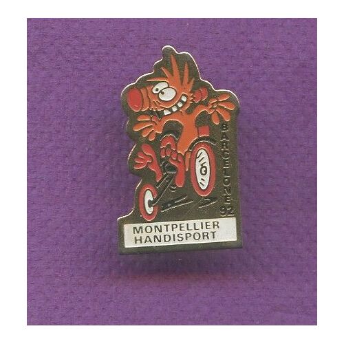Rare Pins Barcelone 92 Handisport Montpellier D542