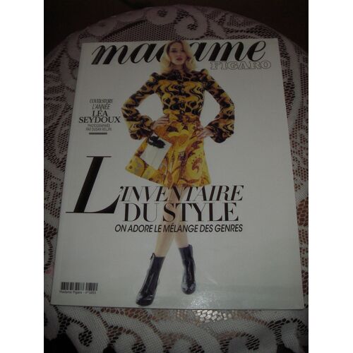 Madame Figaro N°1855, Supplément Figaron 23506/23507 Des 13 Et 14 Mars 2020, - " L'inventaire Du Sty