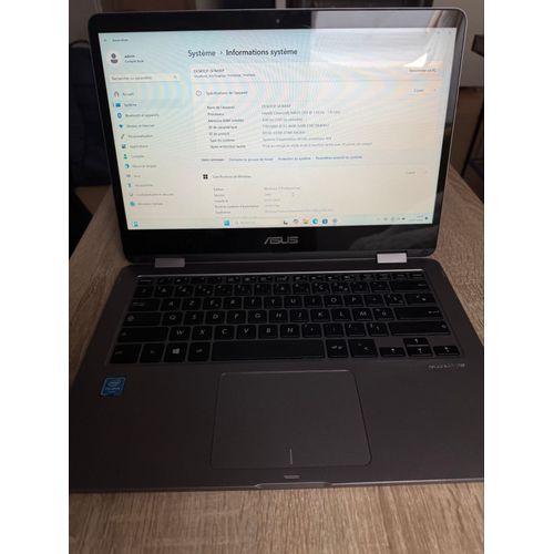 Asus VivoBook Flip TP401MA - 14" Intel Celeron N4020 - 1.1 Ghz - Ram 4 Go - DD 64 Go