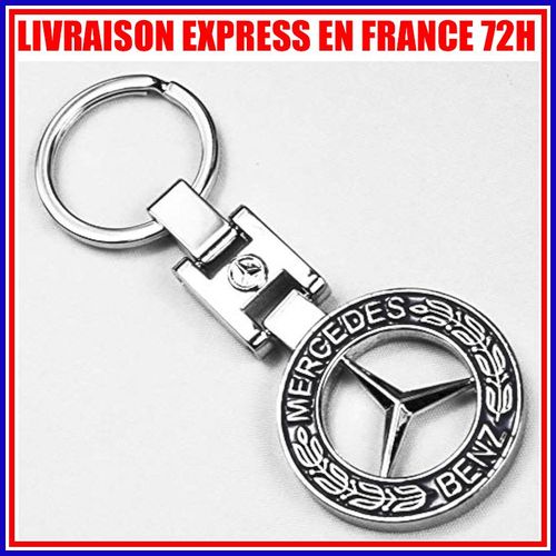 Petite Maroquinerie Et Accessoire, Logo En Métal Porte-Clés Emblème Porte-Clés Pour Mercedes