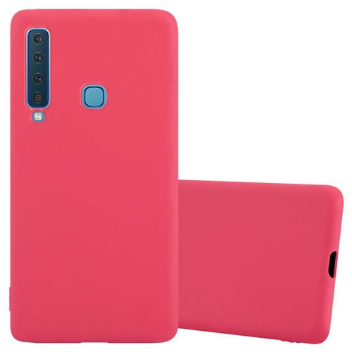 Coque Pour Samsung Galaxy A9 2018 En Candy Rouge Housse De Protection Étui En Silicone Tpu Flexible