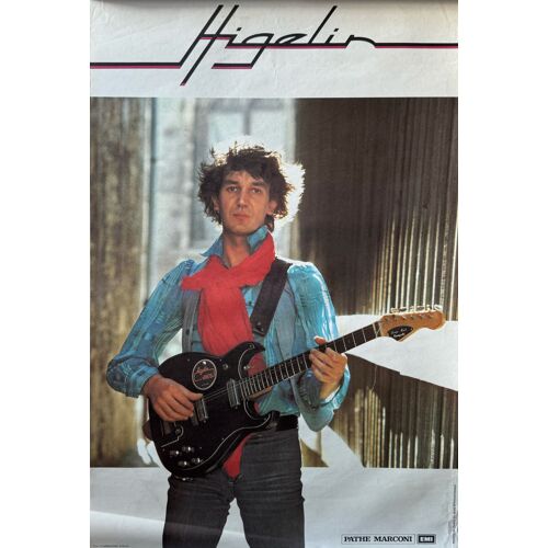 Jacques Higelin Taille : 37x55cm - Affiche - Envoie Roulé