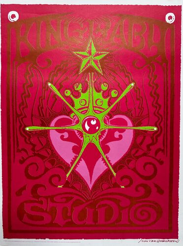 John Van Hamersveld - King Baby Studio Taille : 44x59cm - Affiche - Envoie Roulé