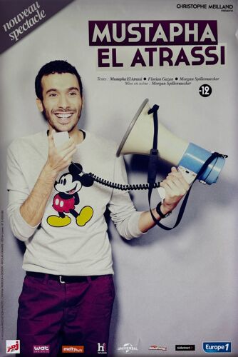 Mustapha El Atrassi - Micro Taille : 40x60cm - Affiche - Envoie Roulé