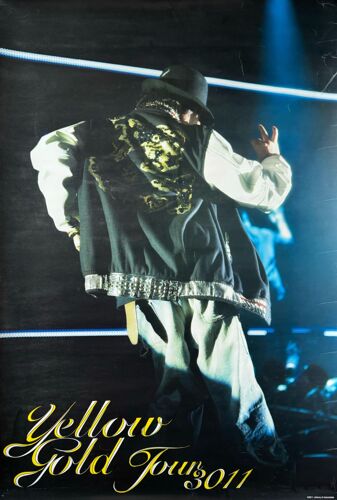 Jin Akanishi - Yellow Gold Tour 2011 Taille : 61x91cm - Affiche - Envoie Roulé
