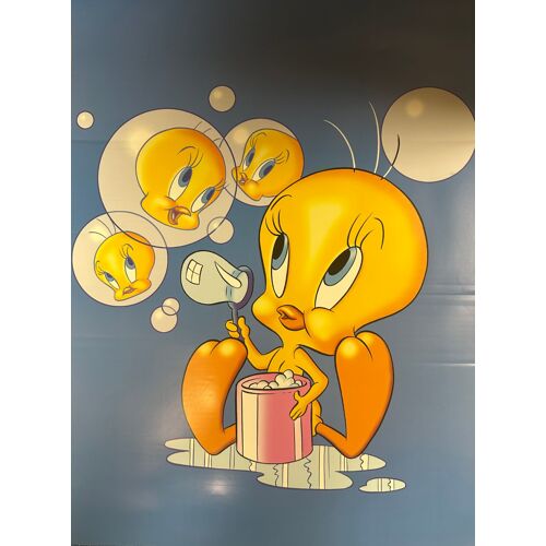 Titi - Bulles Taille : 60x80cm - Affiche - Envoie Roulé