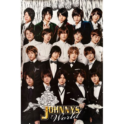 Johnny's World 2012/2013 - Sexy Zone / A.B.C-Z / Hey! Say! Jump Taille : 61x91cm - Affiche - Envoie Roulé