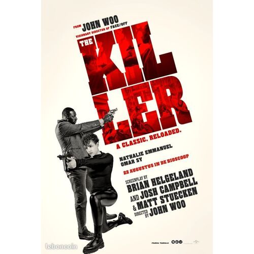 Killer - 2024 - John Woo Taille : 40x60cm - Affiche Originale De Cinéma - Envoi Roulé