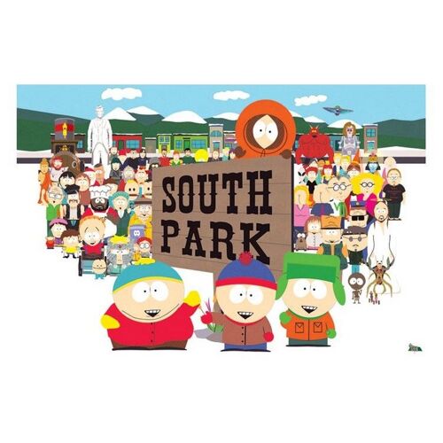South Park - Opening Sequence Taille : 61x91,5cm - Affiche - Envoie Roulé