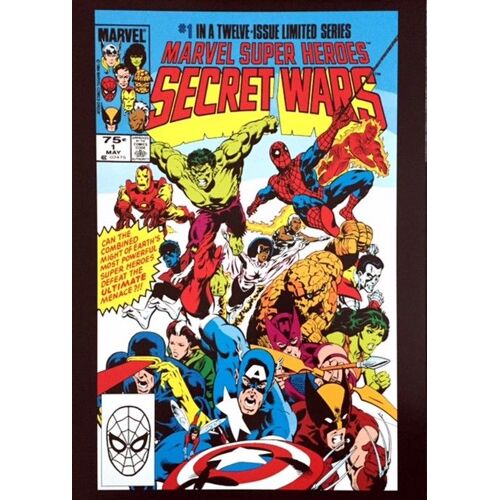 Marvel Comics - Secret Wars Taille : 31x40cm - Affiche - Envoie Roulé