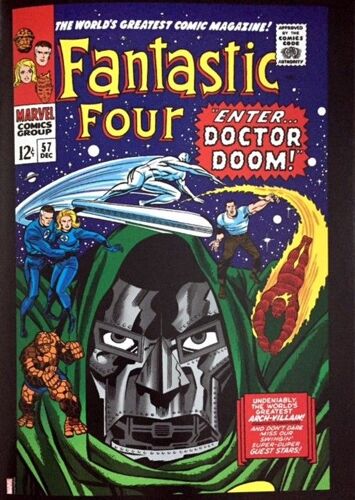 Marvel Comics - Fantastic Four / Dr Doom Taille : 31x40cm - Affiche - Envoie Roulé