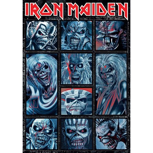 Iron Maiden - Ten Eddies - Taille : 10x15cm - Carte Postale