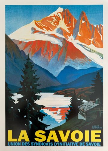 La Savoie - P.L.M - R. Broders Taille : 50x70cm - Affiche - Envoie Roulé