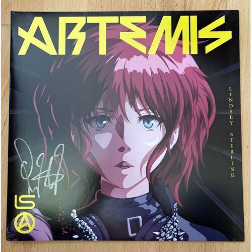 Lindsey Stirling - Artemis +Second Outer Sleeve Hand Signed (Yellow) - 2xlp - Vinyl