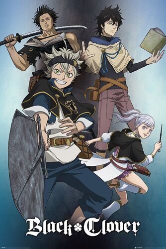 Black Clover - Magic Taille : 61x91,5cm - Affiche - Envoie Roulé