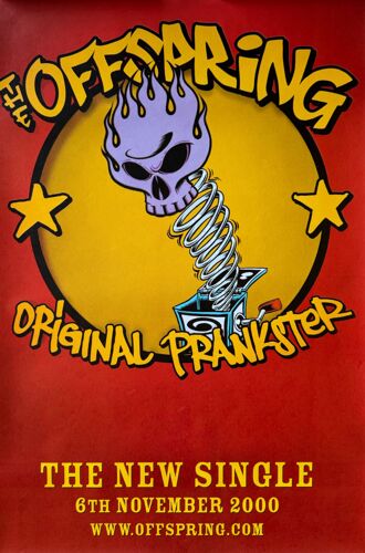 The Offspring - Original Prankster - 2000 Taille : 51x75cm - Affiche - Envoie Roulé