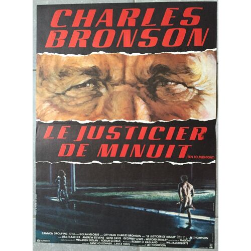 Le Justicier De Minuit -Ten To Midnight - 1983 - Charles Bonson - Taille : 120x160cm - Affiche Originale De Cinéma - Envoi Plié