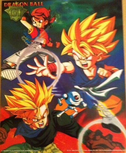Shueisha - Dragon Ball Gt - Taille : 24x30cm - Affiche - Envoie Roulé