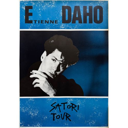 Etienne Daho - Satori Tour 1986 Taille : 60x86cm - Affiche - Envoie Roulé
