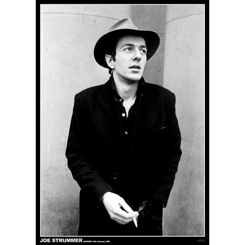 Joe Strummer - London 1981 Taille : 59x84cm - Affiche - Envoie Roulé