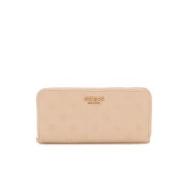 Portefeuille Guess Phoebe 4G Femme Beige