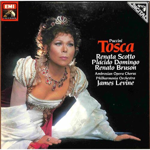 Puccini – Tosca (Scotto, Domingo, Bruson – Vinyle 33t)