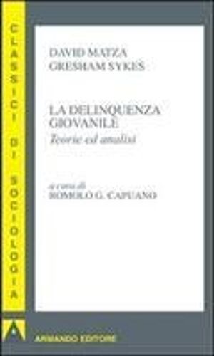 La Delinquenza Giovanile. Teorie Ed Analisi