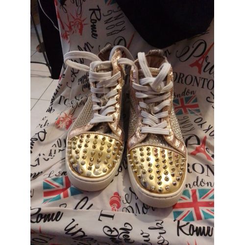 Baskets Strass Picots Louboutin Taille 38 ..