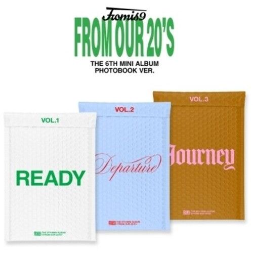 Fromis_9 - From Our 20's - Photobook Version - Incl. 80pg Photobook, Poster, Postcard, Sticker + 2 Photocards [Compact Discs] Postcard, Photo Book, Photos, Stickers, Asia - Import