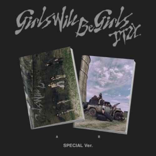 Itzy - Girls Will Be Girls - Special Edition - Incl. 48pg Photobook, Hard Postcard, Sticker Pack, Panorama Poster + 4 Photocards [Compact Discs] Postcard, Photo Book, Photos, Poster, Stickers, Asia - Import