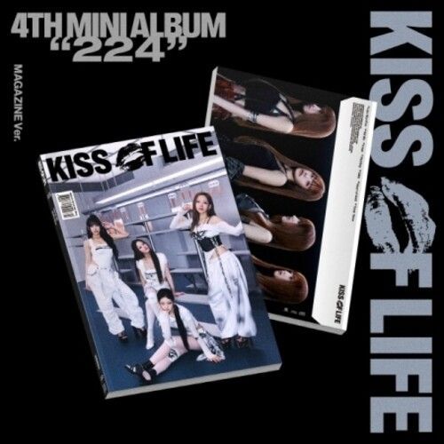 Kiss Of Life - 224 - Magazine Version - Incl. 140pg Booklet, 2 Photocards, Unit Photocard, 6pc Sticker Pack + Photo Film [Compact Discs] With Booklet, Photos, Stickers, Asia - Import