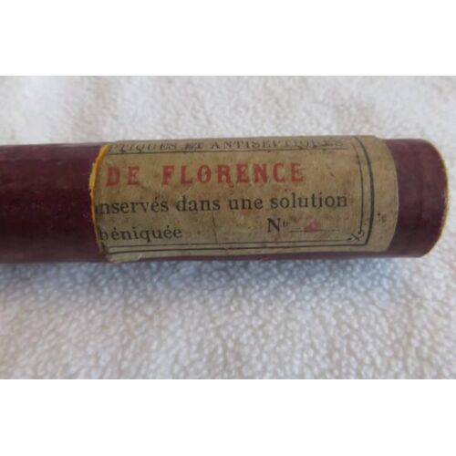 Boite Étui Cylindrique Et Tube Anciens Pharmacie