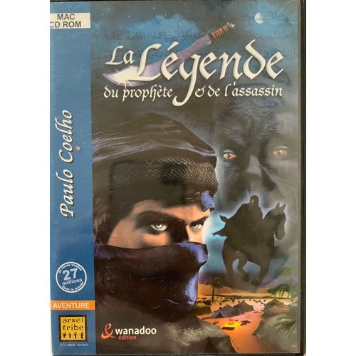 - Jeu Video Pour Mac Cd Rom -2 Dvd -  Lá Légende Du Prophéte Et De L¿Asssassin -Par Wanadooo Édition - - Aventure - 