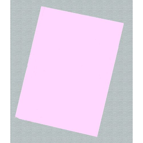 Papeterie : Bristol A4 Couleur Rose - Lot 10 Feuilles