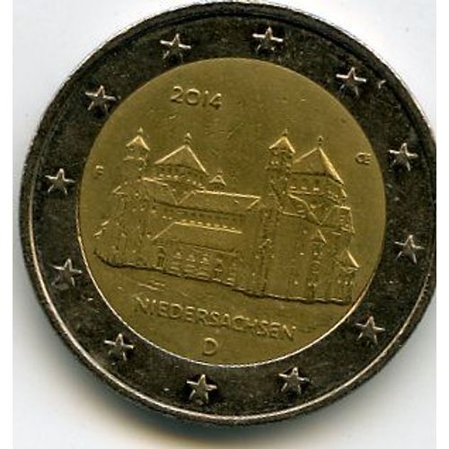 Allemagne 2 Euros 2014 Atelier F Commémorative Niedersachsen