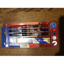 Lot De 3 Stylos + 3 Recharges Pilot Frixion 3 Couleurs 0,7mm. Naruto