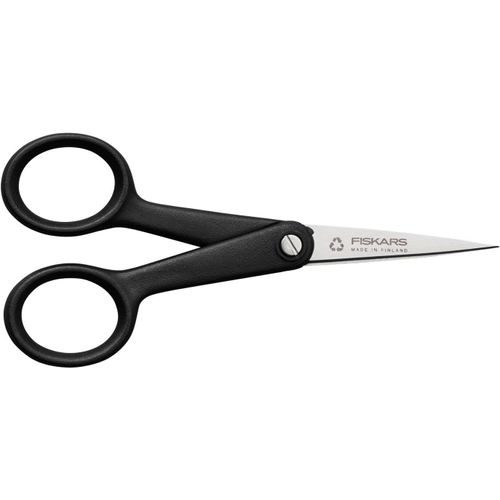 Teppd-Renew Ciseaux, Longueur : 12,4 Cm, Inox Recyclé/Plastique Recyclé, Functional Form, Noir, 1074541