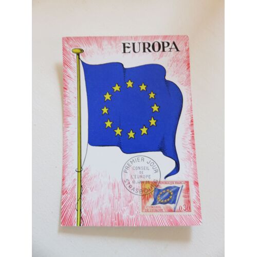 Carte Maximum ( 1er Jour ) "Conseil De L'Europe 30 Centimes" - 1965