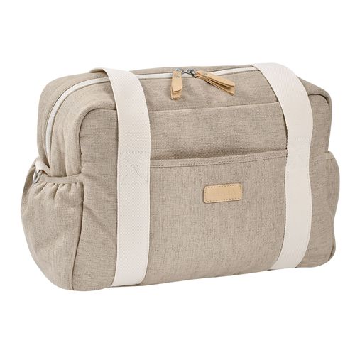 Sac À Langer + Tapis Paris Eco Terre D'Argile - Beige Chiné